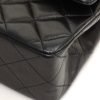 Double Flap Quilted Lambskin Leather Bag - Image 13