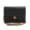 Quilted Lambskin Leather Single Flap Shoulder Bag - Image 2