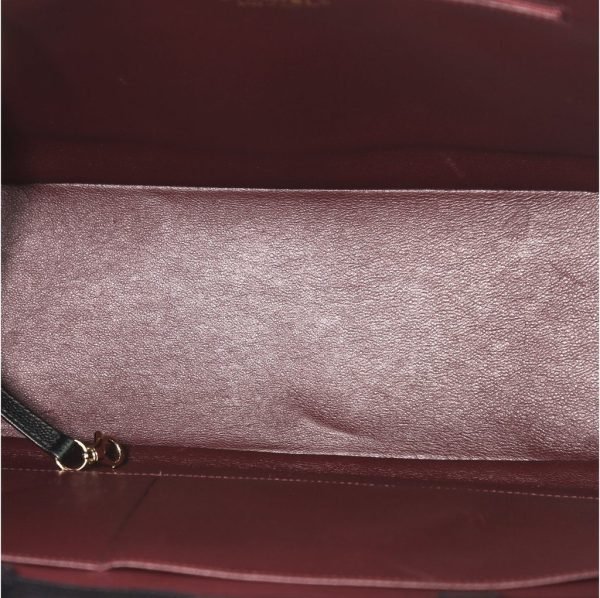 Business Affinity Caviar Leather Large Shopping Tote Bag - Image 9