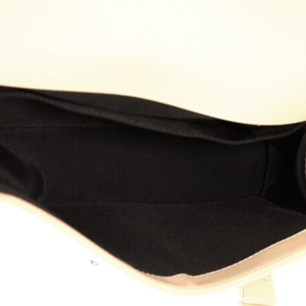 Boy Flap Old Medium Chevron Calf Leather Bag - Image 9