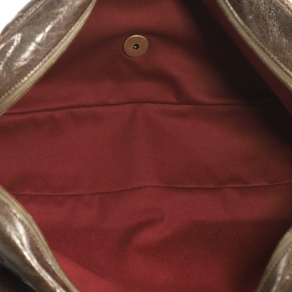 Shiva Maxi Flap Caviar Leather Bag - Image 7