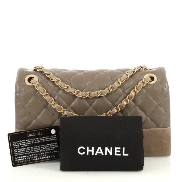 Soft Elegance Flap Medium Calf Leather Bag - Image 2
