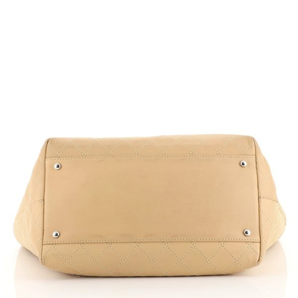 XL Calfskin Shopping Tote Bag - Image 4