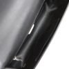 Pre-owned Chanel Medium Boy Bag Black Python and Lambskin Brushed Silver Hardware - Image 8