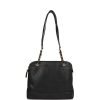 Vintage Chanel Triple CC Tote Bag Black Caviar Gold Hardware - Image 4