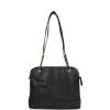 Vintage Chanel Triple CC Tote Bag Black Caviar Gold Hardware - Image 7