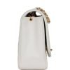 Vintage Chanel Medium Diana Flap Bag White Caviar Gold Hardware - Image 3