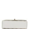 Vintage Chanel Medium Diana Flap Bag White Caviar Gold Hardware - Image 6