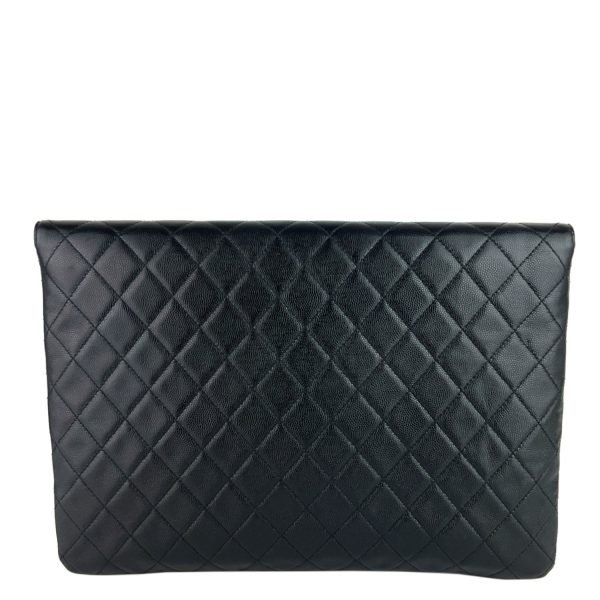 Golden Class O-Case Large Caviar Leather Clutch Bag - Image 2