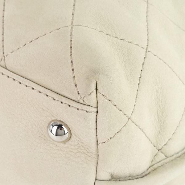 French Riviera Quilted Suede Hobo Bag - Image 9