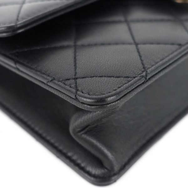 Chic Pearls Mini Lambskin Leather Bag - Image 9