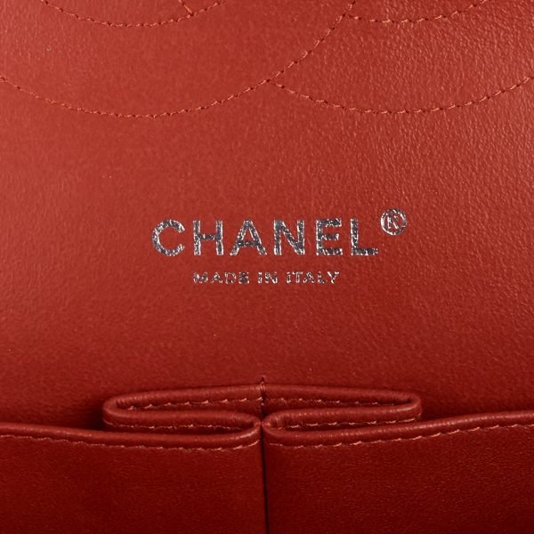 Double Flap Quilted Caviar Leather Bag - Image 8