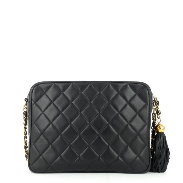 Vintage Lambskin Leather Flap Camera Bag - Image 2