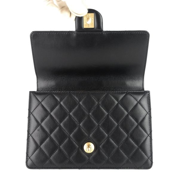 Chic Pearls Mini Lambskin Leather Bag - Image 2