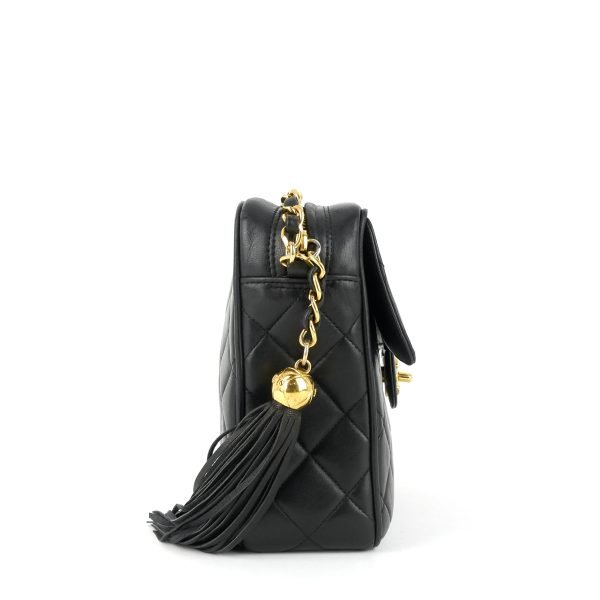 Vintage Lambskin Leather Flap Camera Bag - Image 4