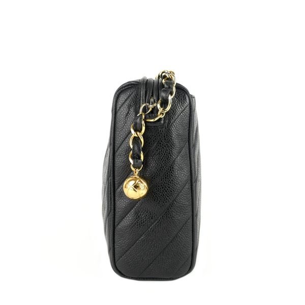 Quilted Caviar Leather CC Camera Bag - Image 3