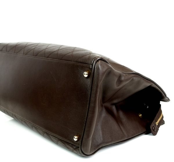 Supermodel Weekender Large Leather Bag - Image 4