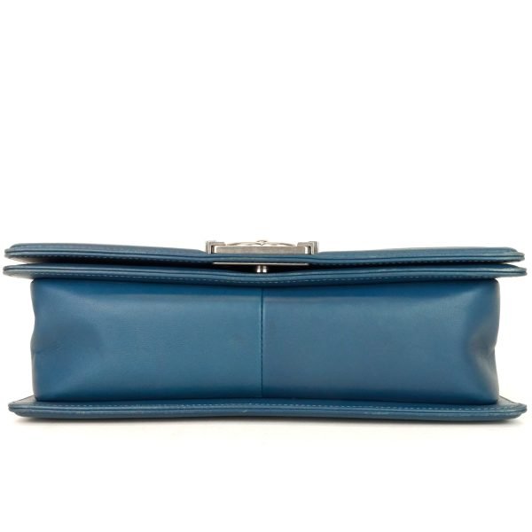 Boy Flap Old Medium Lambskin Leather Bag - Image 6