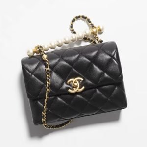 Chanel Mini Flap Bag With Top Handle