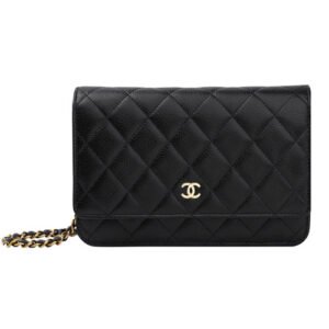 Chanel Classic Wallet On Chain Black AP0250