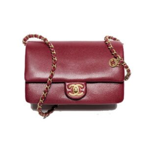 Chanel Small Flap Bag Burgundy