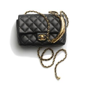 Chanel Mini Flap Bag Black AS5083