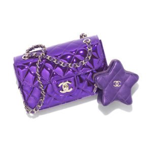 Chanel Mini Flap Bag Star Purple AS4646