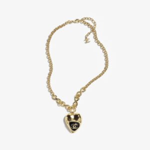 Chanel Gold Water Lily Necklace