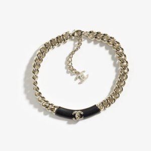 Chanel Necklace Black