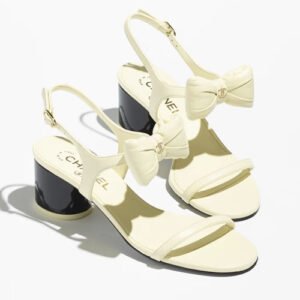 Chanel Sandals Light Yellow