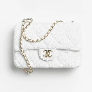 Chanel White Mini Flap Bag
